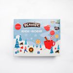 Beanies Advent Calendar- Mystery Instant Coffee Jars x2, Assorted Flavoured Instant Coffee ‘Sachets x 46, Perfect Christmas Countdown, Aromatic and Flavoured Coffee