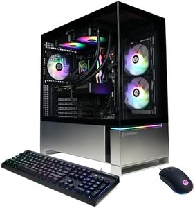 CyberPowerPC Gamer Supreme Gaming PC, AMD Ryzen 7 8700F 4.1GHz, GeForce RTX 5070 12GB, 32GB DDR5, 2TB PCIe 4.0 SSD, WiFi Ready & Windows 11 Home (SLCAI9400A3)