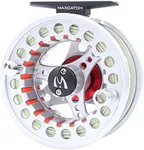 M MAXIMUMCATCH Maxcatch ECO Pre-Loaded Fly Fishing Reel Aluminum Body with Fly Line, Backing, Leader(3/4wt 5/6wt 7/8wt) (Silver ECO Reel with Line, 3/4 wt)