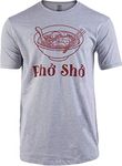 Tall Tee: Pho Sho | Funny Vietnamese Cuisine Vietnam Foodie Chef Cook Food Humor T-Shirt-(Tall,XL)