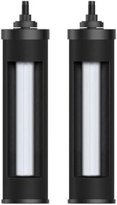 [New Upgraded Ultrafiltration] AQUACREST Black Water Filter, Replacement for Berkey® BB9-2® Black Purification Elements, Berkey® Gravity Water Filter System, 2 Pack