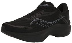 Saucony Womens Axon 3 Running Shoe, Triple Black, 10.5 US