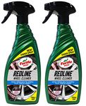 Turtle Wax 53328 Redline Wheel Cleaner, 2 x 750ml - Non-Acidic, Safe for All Alloys, Decals and Wheel Nuts - Thick Gel for Max Cling, Instant Contact Cleaning, Only Water Pressure Required