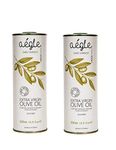 Aegle, Early Harvest, Authentic Greek Extra Virgin Olive Oil, Fresh, Koroneiki, Cold Pressed, High in Antioxidants,Polyphenols, Single Estate, Messenia- 500ml,Tins (Pack of 2)