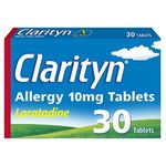 Clarityn Allergy Relief Tablet | Hayfever Relief Tablet | Loratadine | Antihistamine | All day maximum strength symptom relief with one tablet per day | 30 count (pack of 1)