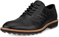 ECCO Men's Classic Hybrid Hydromax Waterproof Golf Shoe, Black, 10-10.5