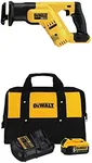 DEWALT 20-volt MAX Compact Reciprocating Saw with Charger Kit and Bag