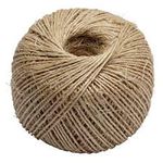 Prokart Jute Thread Natural Soft Rope Natural Twine Jute String Cord for Endless Possibilities of useTwine Gift Box String Rope Floral Craft Wedding Tags Wrap Decor, 1 roll, Approx 60mtr