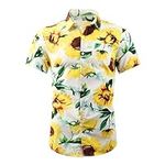 OCHENTA Hawaiian Shirt for Men Summ