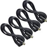 Reiso 4X 6ft Wii/Game Cube Extension Cables Cord for Nintendo Wii Game Cube NGC Controller