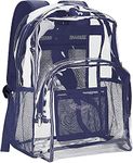 Sturdy International Transparent backpack, heavy-duty PVC Backpack suitable for men and women