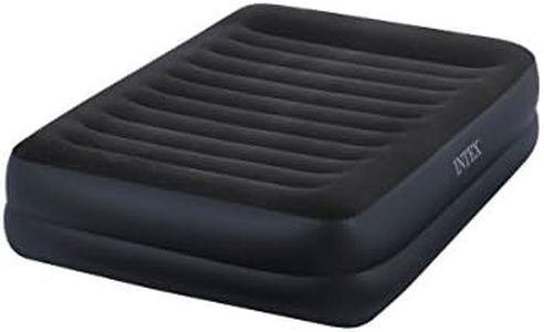 Intex L&G FR 64424 REST BED FIBER TECH Lit gonflable Vinyle Bleu Marine 152 x 203 x 42 cm