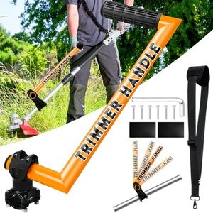 2024 Latest Weed Eater Handle,String Trimmer Handle with Trimmer Shoulder Harness,Weed Eater Handle Extension Back Saver,Weedeater Handle Grip for String Trimmer,Ergonomic Trimmer Handle for Lawn Care