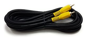 MainCore 3m long Phono to Phono (RCA to RCA) Digital Coaxial SPDIF Audio or Composite Video Cable Cord Lead (Available in 0.25m, 0.50m, 1.2m, 2m, 3m, 5m, 7.5m, 10m, 15m, 20m, 25m) (3m)