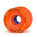 Orangatang 4 President 70 mm 80a Cruising Longboard Skateboard Wheels (Orange, Set of 4)