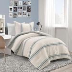 Lush Decor Farmhouse Stripe Reversi