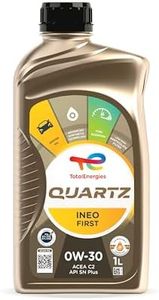 TotalEnergies Quartz INEO First 0W30 Engine Oil Low SAPS Age-Resistance Technology - Fuel Economy Formula - Advanced Synthetic Motor Oil Lubricant - 1L