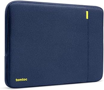 tomtoc 360° Protective Laptop Sleeve for 15.6 Inch Acer Aspire 5/Nitro 5, Lenovo IdeaPad L3, HP Pavilion/Envy, Dell Inspiron 16, ASUS Chromebook/VivoBook, Water-Resistant Notebook Accessory Bag Case