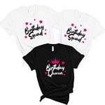 Birthday queen t-shirt unisex/Birthday queen shirt/birthday squad shirts/Adult birthday tee