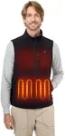 ORORO Men's Heated Softshell Vest w