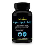 Nutriosys Alpha Lipoic Acid - 300mg - 90 Veg Capsules (Pack of 1)