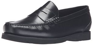 Rockport Men's Modern Prep Penny Loafer, Black, 6.5 W US