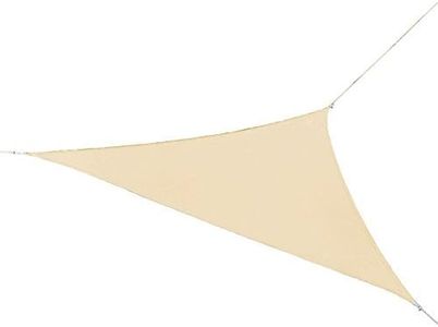 Coolaroo Shade Sail, Triangle, Ready to Hang Shade Sail, 16'5", Pebble