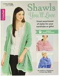 Leisure Arts 6668 Shawls You'll Love Art Work