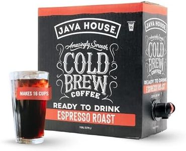 Java House Cold Brew Coffee On Tap, Espresso, 128 Fl Oz