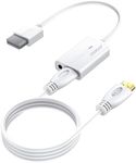 AUTOUTLET Wii to HDMI Adapter, Whit