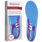 Gel Insoles Shoe Inserts For Walking Running, HikingFull Length Orthotics For , Cushion Soles For Heels, Arch Support, Plantar Fasciitis, Massaging Flat FeetFits rk Boots