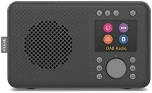 Pure Elan Connect DAB+/FM/Internet Digital Radio with Bluetooth (Charcoal)