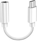 Iphone Original Type C to 3.5 mm Headphone Audio Jack Adapter, USB C to Aux Connector Splitter, Earphone Converter Cable only for iPhone 16, 15 Plus, 15 Pro, 16 Pro , iPad, Type C Devices, White