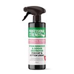 Professional Strength Cat & Kitten Urine Destroyer, 500 ml – Enzymatic Spray to Eliminate Cat Urine Odour & Prevent Future Marking