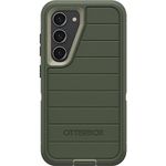 OtterBox Galaxy S23 (Only) - Defender Series Case - Lichen The Trek (Green), Rugged & Durable - with Port Protection - Case Only - Microbial Defense Protection - Non-Retail Packaging