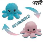 HUG 'n' FEEL SOFT TOYS Plush Pillows… Plush & Stuffed Toys (Reversible Plush & Stuffed Toys (Pink & Sky Blue))