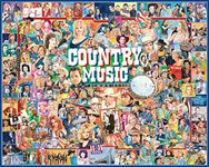 White Mountain Puzzles Country Music, 1000 Piece Jigsaw Puzzle