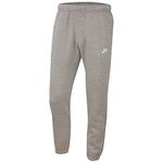 Nike BV2737-063 M NSW Club Pant CF BB Pants Men's DK Grey Heather/Matte Silver/White L