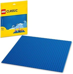 LEGO® Classic Blue Baseplate 11025 Building Kit; Open-Ended Creative Play for LEGO Builders Aged 4