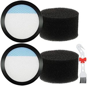 QAQGEAR Filtres de Rechange pour Dirt Devil Blade DD767, DD777 aspirateur, Accessoires pour Vax Remplace TBT3V1B1 TBT3V1B2 TBT3V1H1 Tout 24V et 32V Blade aspirateurs (4 Pièces)