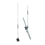 Tram WSP1198 Glass Mount CB with Weather-Band Mobile Antenna