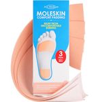 JFA Medical Moleskin Comfort Padding Tape for Feet 7cm x 40cm - Box of 3