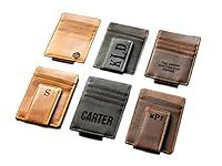 Personalized Leather Magnetic Money