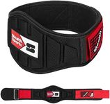 Stealth Sports Weight Lifting Belt – 6.5” Back Support Padded Workout Belt Auto Lock Buckle – Neoprene Gym Belt Men Women – Fitness Bodybuilding Training Deadlift Squats Weightlifting Belt(L)