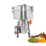 ALDKitchen Professional Grain Mill Grinder | High-Speed Powder Machine | Swing Type Pulverizer 3000 Gr | 110V