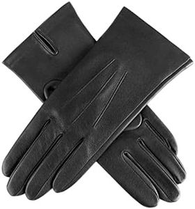 Dents Joanna Women's Classic Unlined Leather Gloves BLACK 8