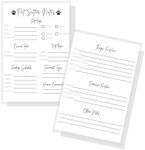 Lashicorn Pet Sitter Note Cards | P