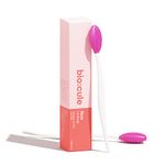 biocule Glow Lip Brush | Massage, Scrub & Exfoliate Dead Skin | for Soft, Plump & Glowing Lips | Double Sided Lip Brush | for Men & Women | Pack of 2