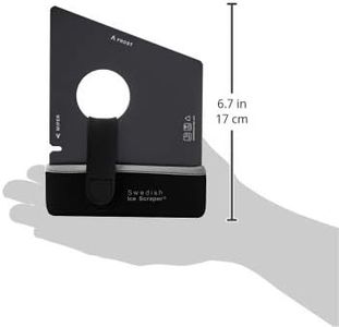 Swedish Ice Scraper – 6mm Thick, Black