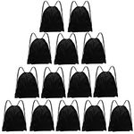 Grneric Drawstring Bags Bulk 14 Pcs Drawstring Backpack Bulk Cinch Bag Sackpack for Men Women Gym